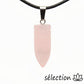 pendentif balle quartz rose selection-zen