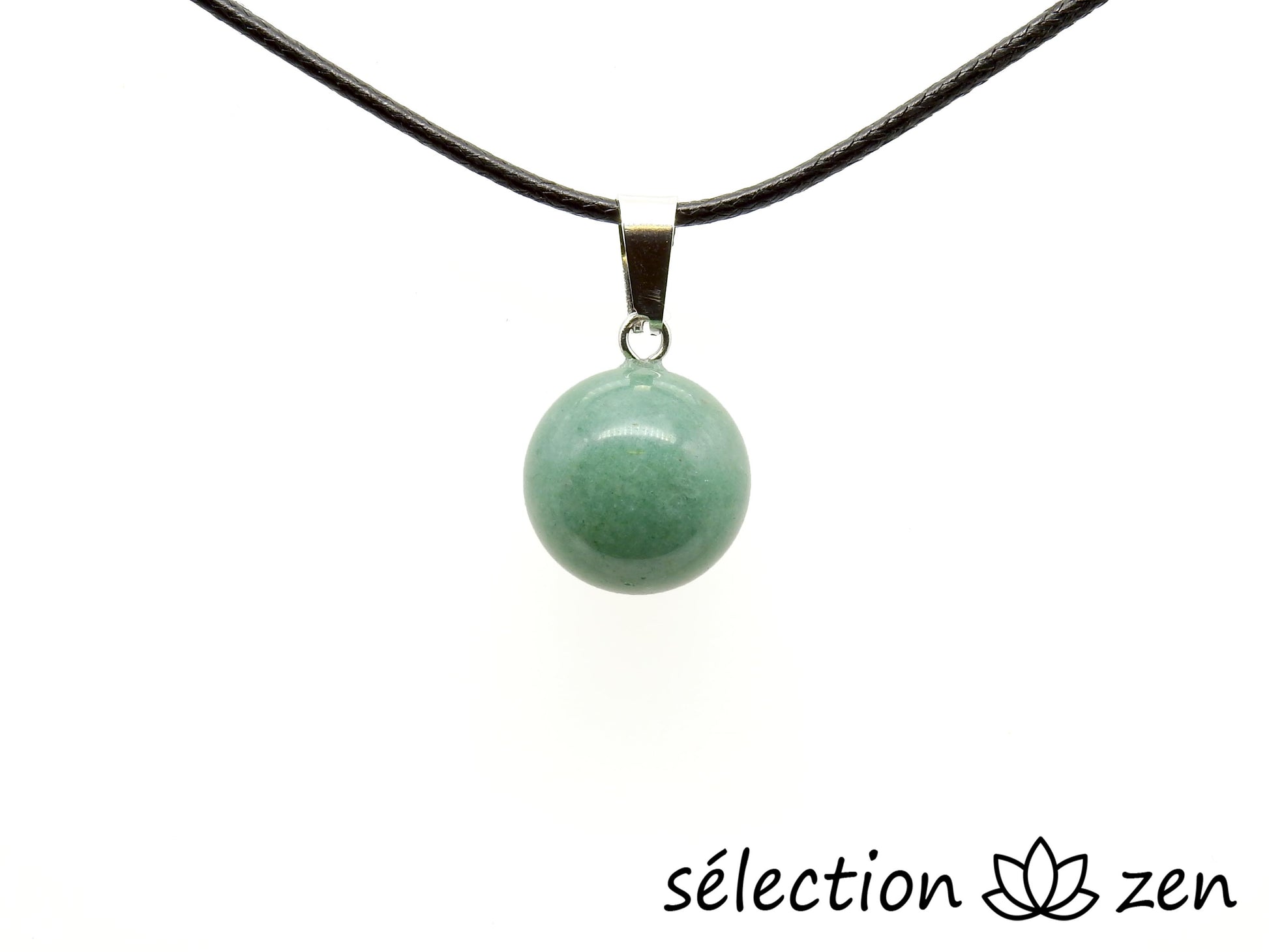 pendentif bille aventurine selection-zen