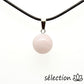 pendentif bille quartz rose selection-zen