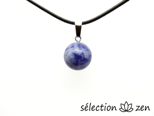 pendentif bille sodalite selection-zen