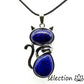 pendentif lapis lazuli chat selection-zen