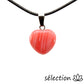 pendentif cœur 1.5cm agate rose selection-zen