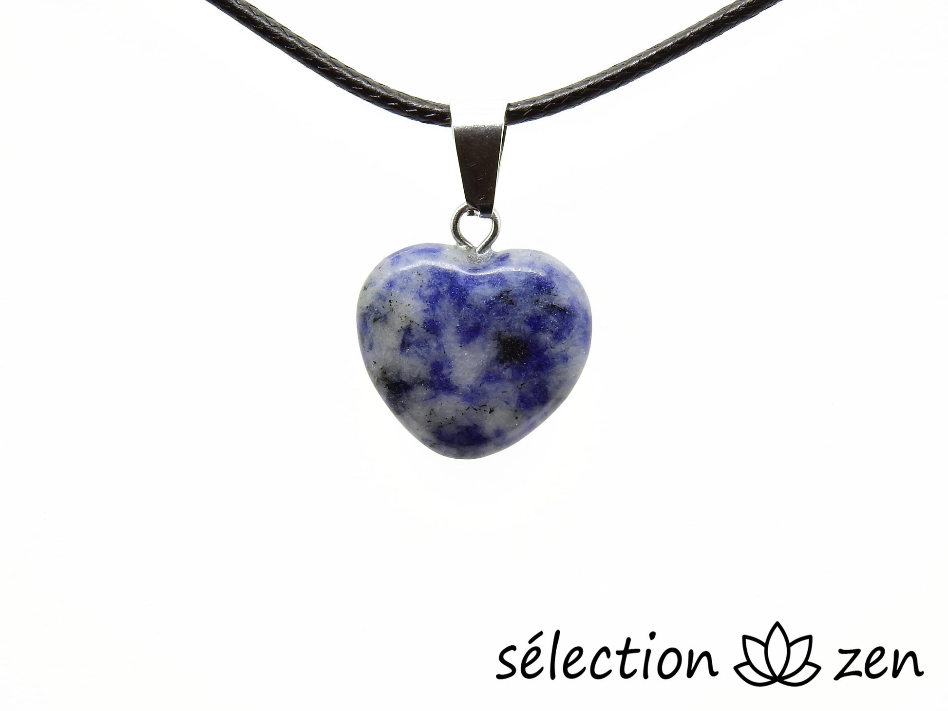 pendentif cœur 1.5cm sodalite selection-zen