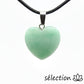 pendentif coeur 2cm aventurine selection-zen