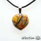 pendentif coeur 2cm jaspe mokaite selection-zen