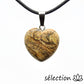 pendentif coeur 2cm jaspe paysage selection-zen