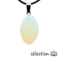 pendentif ellipse opalite selection zen