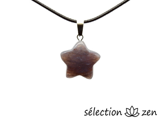 pendentif étoile agate indienne selection-zen