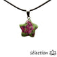 pendentif rubis zoisite étoile selection-zen