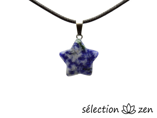 pendentif sodalite étoile selection-zen