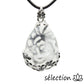 pendentif quartz blanc goutte fleurs selection-zen