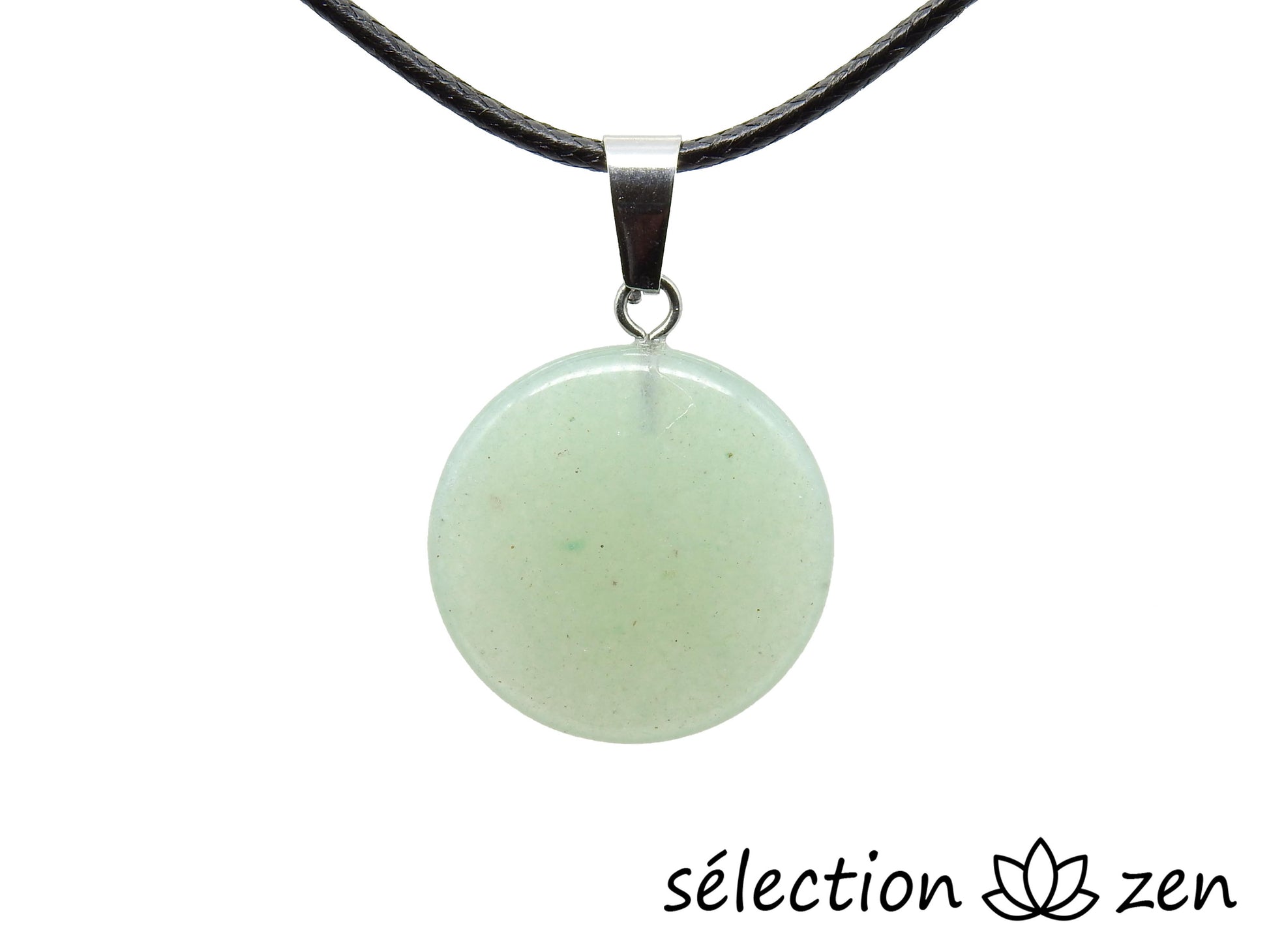 pendentif galet aventurine selection zen
