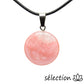 pendentif galet quartz cerise selection-zen