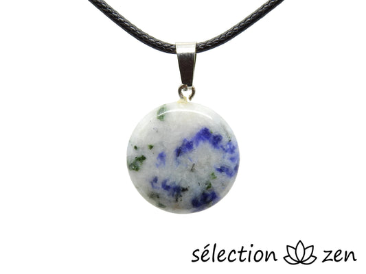 pendentif galet sodalite selection-zen