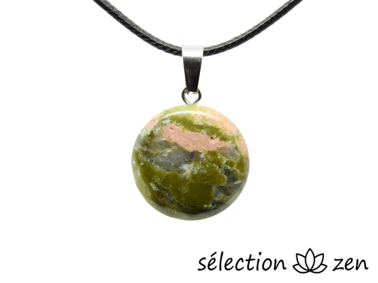 pendentif galet unakite selection zen