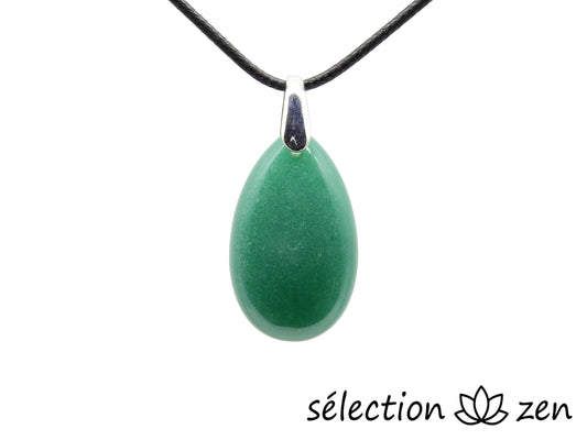 pendentif goutte aventurine selection-zen