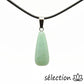 pendentif goutte longue aventurine selection zen