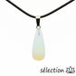 pendentif goutte longue opalite selection zen