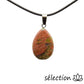 pendentif goutte unakite selection-zen