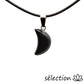 pendentif lune agate noire selection-zen