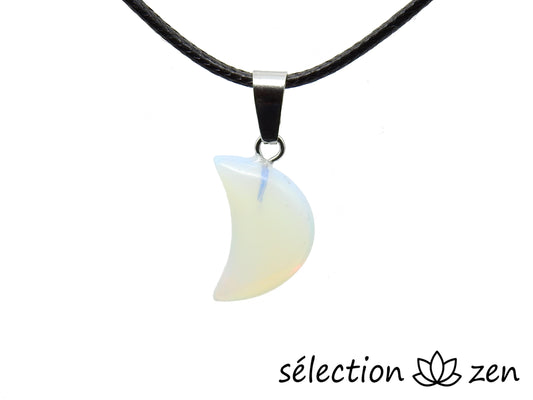 pendentif lune opalite selection-zen