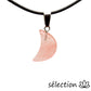 pendentif lune quartz cerise selection-zen