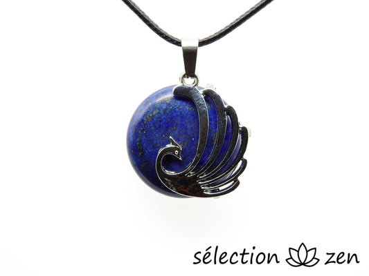 pendentif paon lapis lazuli selection-zen