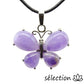 pendentif améthyste papillon selection-zen