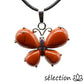 pendentif jaspe rouge papillon selection-zen