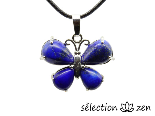 pendentif papillon lapis lazuli selection-zen