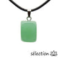 Pendentif pierre roulée aventurine