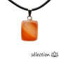 pendentif pierre roulée cornaline selection-zen