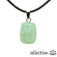 pendentif pierre roulée fluorite verte selection zen