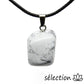 pendentif pierre roulée howlite blanche selection-zen