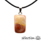 pendentif pierre roulée jaspe rouge selection-zen