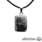 selection-zen pendentif larvikite pierre roulée