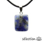 selection zen pendentif pierre roulée sodalite