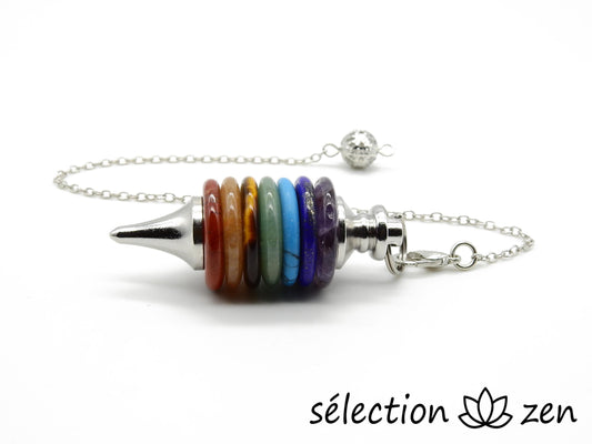 pendule 7 chakras selection-zen