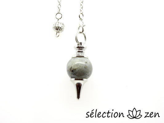 selection-zen pendule labradorite boule