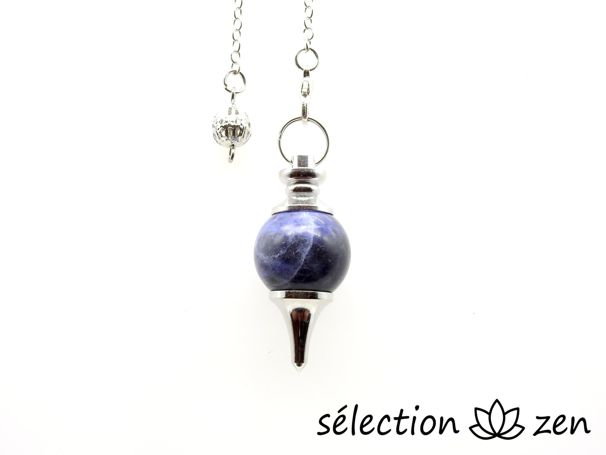 pendule boule sodalite selection-zen