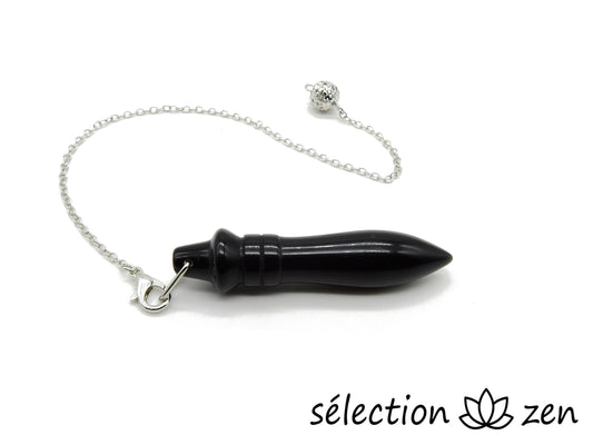 pendule de Thot agate noire selection zen