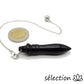 selection-zen pendule égyptien agate noire 