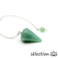 pendule aventurine pointe selection-zen