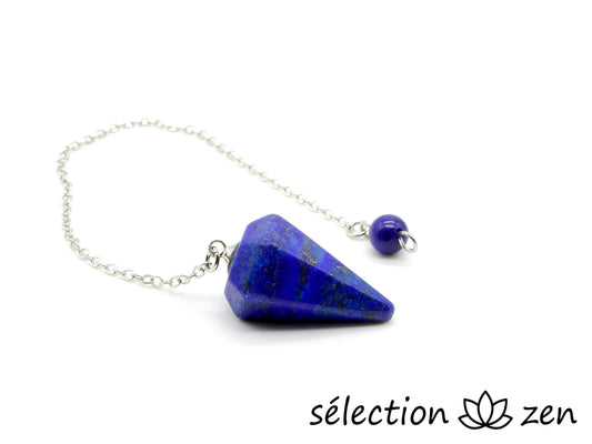 pendule pointe lapis-lazuli selection-zen