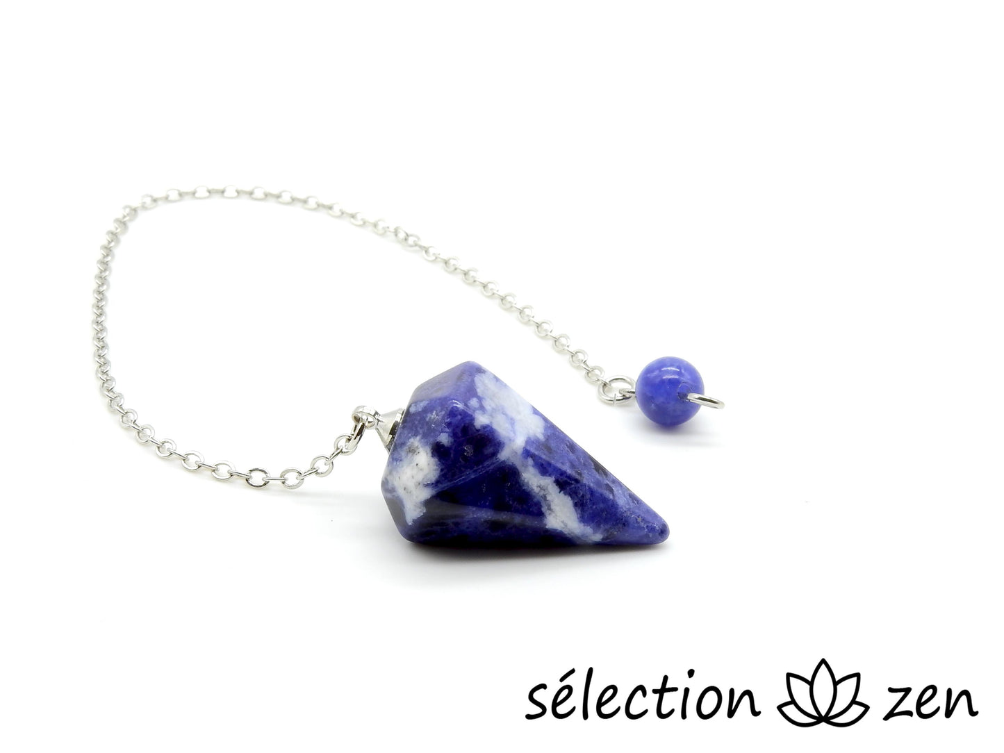 pendule pointe sodalite selection-zen