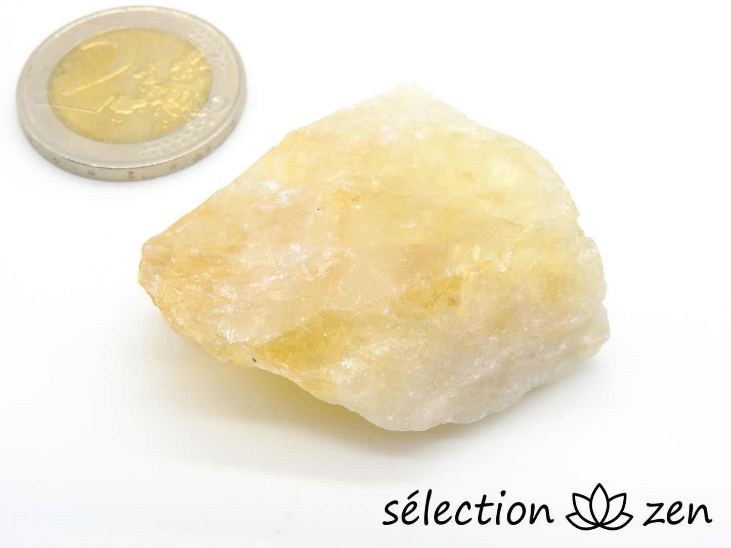 citrine pierre brute 3-4cm selection zen