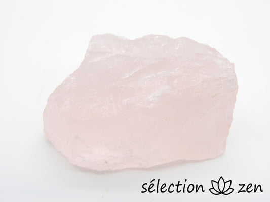 pierre brute quartz rose selection-zen