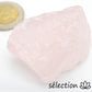 quartz rose pierre brute selection zen
