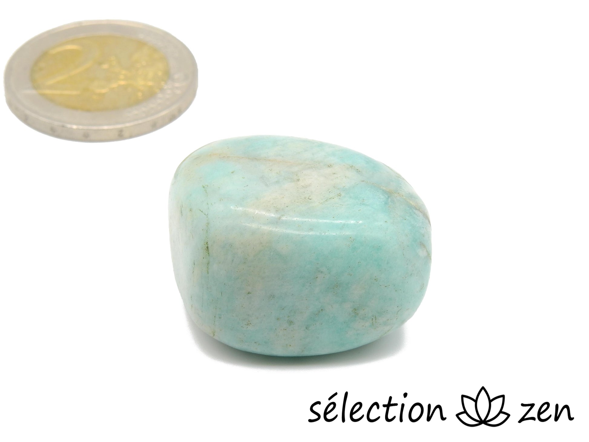 selection zen amazonite pierre roulée