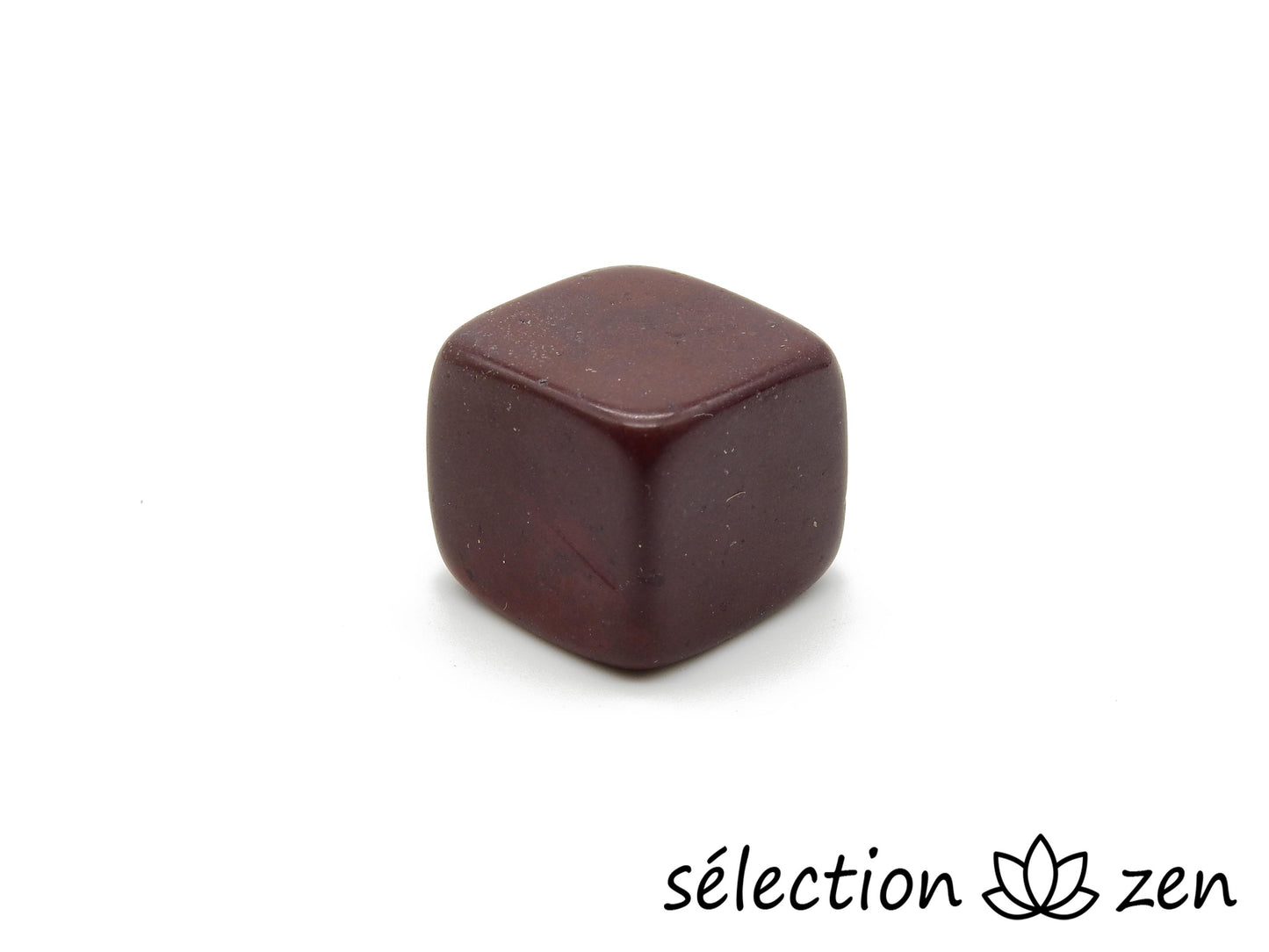 jaspe rouge pierre roulée cube selection-zen